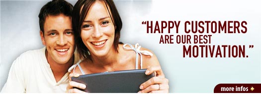 Happy customers are our best motivation